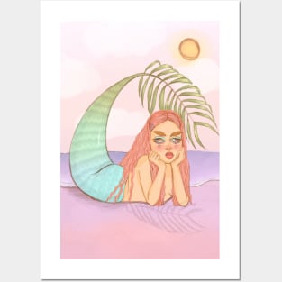 Pink summer Posters and Art
